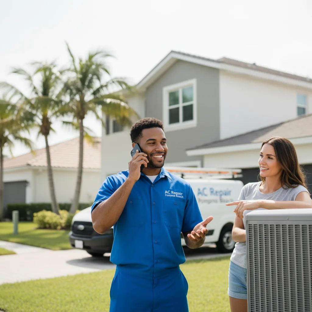AC Repair Pompano Beach customer support in Gleason